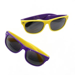 Purple Gold Mardi Gras UV Protection Sunglasses